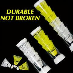 1pc Durable Badminton Shuttlecock Yellow