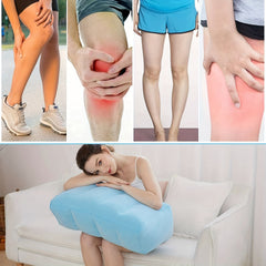 Inflatable Clip Leg Pillow for Home Decor