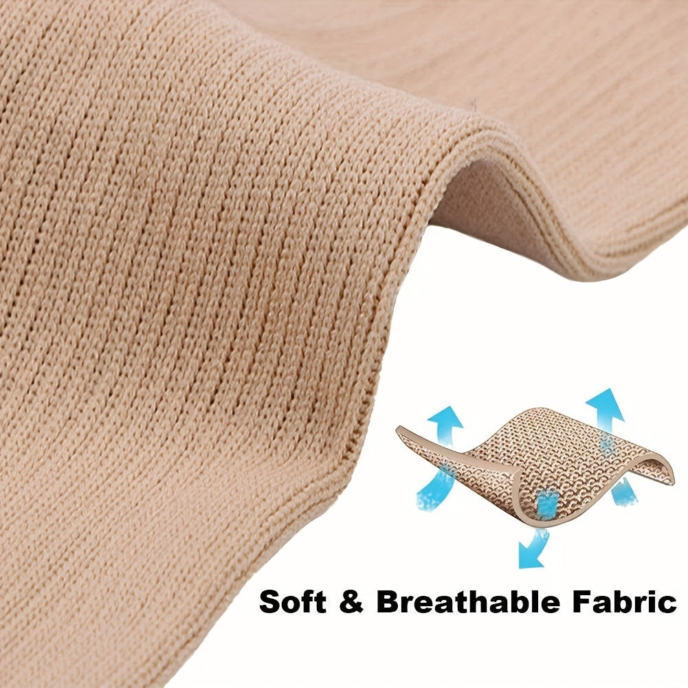 Unisex Ankle Support Socks Open Toe Heel Protection