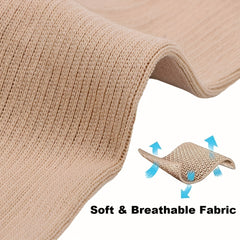 Unisex Ankle Support Socks Open Toe Heel Protection