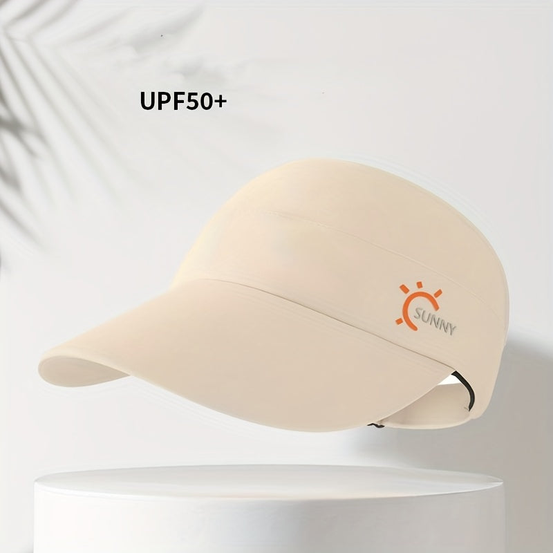 Wide Brim UV Protection Sun Visor Hat for Women