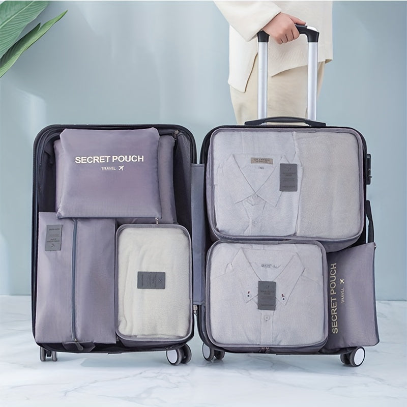 Travel Supplies Set Storage Bag Large Version 7 Pieces Business Trip Storage