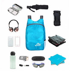 20L Foldable Outdoor Backpack Lightweight Camping Travel Daypack