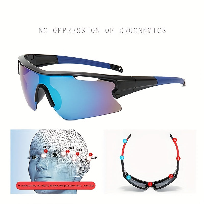 Men's UV Protection Cycling Sunglasses for Outdoor Sports