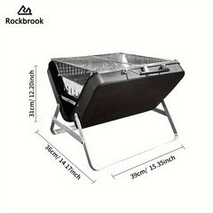 Portable BBQ Grill Shelf for Camping and Picnic