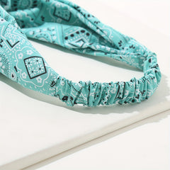 6PCS Boho Style Head Band Cross Knotted Hair Tie Headband Hair Accessories