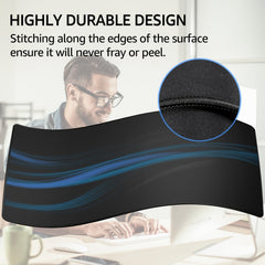 Large Gaming Mouse Pad Micro Woven Fabric Expanding Desktop Mouse Pad