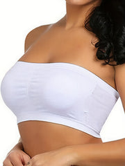 Soft Strapless Bandeau Bra Wireless Lingerie