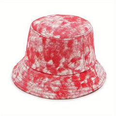 Tie Dye Bucket Hat Sunshade Beach Vacation
