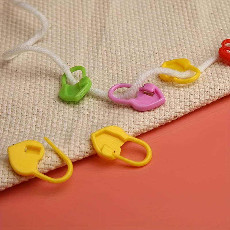 20pcs Sweater Mark Buckle Knitting Tool Small Pin Buckle Counting Needle
