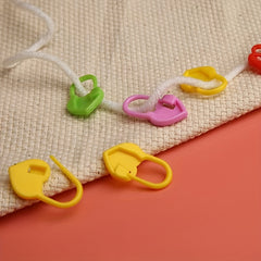 20pcs Sweater Mark Buckle Knitting Tool Small Pin Buckle Counting Needle
