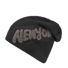 Men's Winter Outdoor Plus Velvet Woolen Knitted Hat