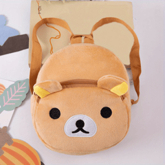3D Plush Baby Cartoon Backpack for Boys and Girls