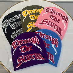 Candy ST Hip Hop Letter Hipster Hat Beanie Knitted Hat Casual Warm Elastic