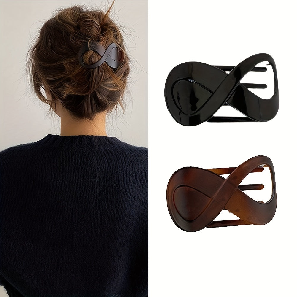 Large Hair Claw Clip for Ponytail Bun Holder