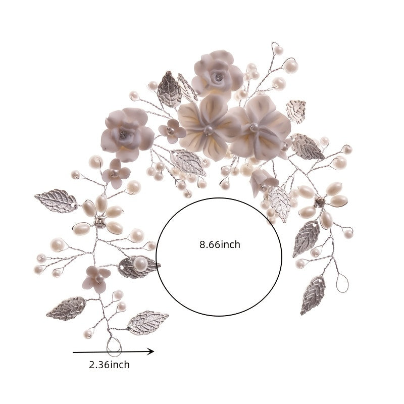 Pearl Headband Bridal Wedding Accessories