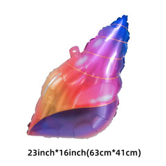Ocean Mermaid Aluminum Balloon Birthday Party Decoration