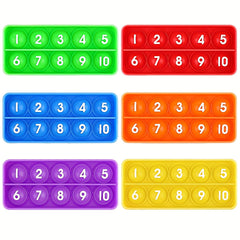 Ten Frames Math Pop Games Toy For Kids