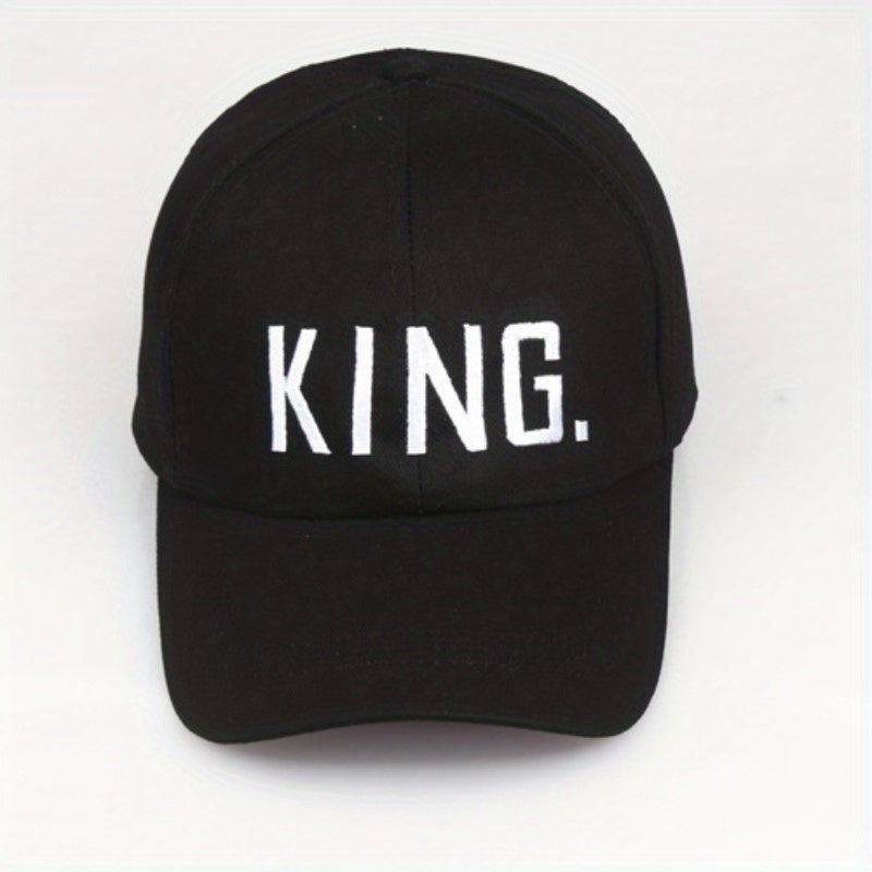King Queen Embroidered Baseball Cap