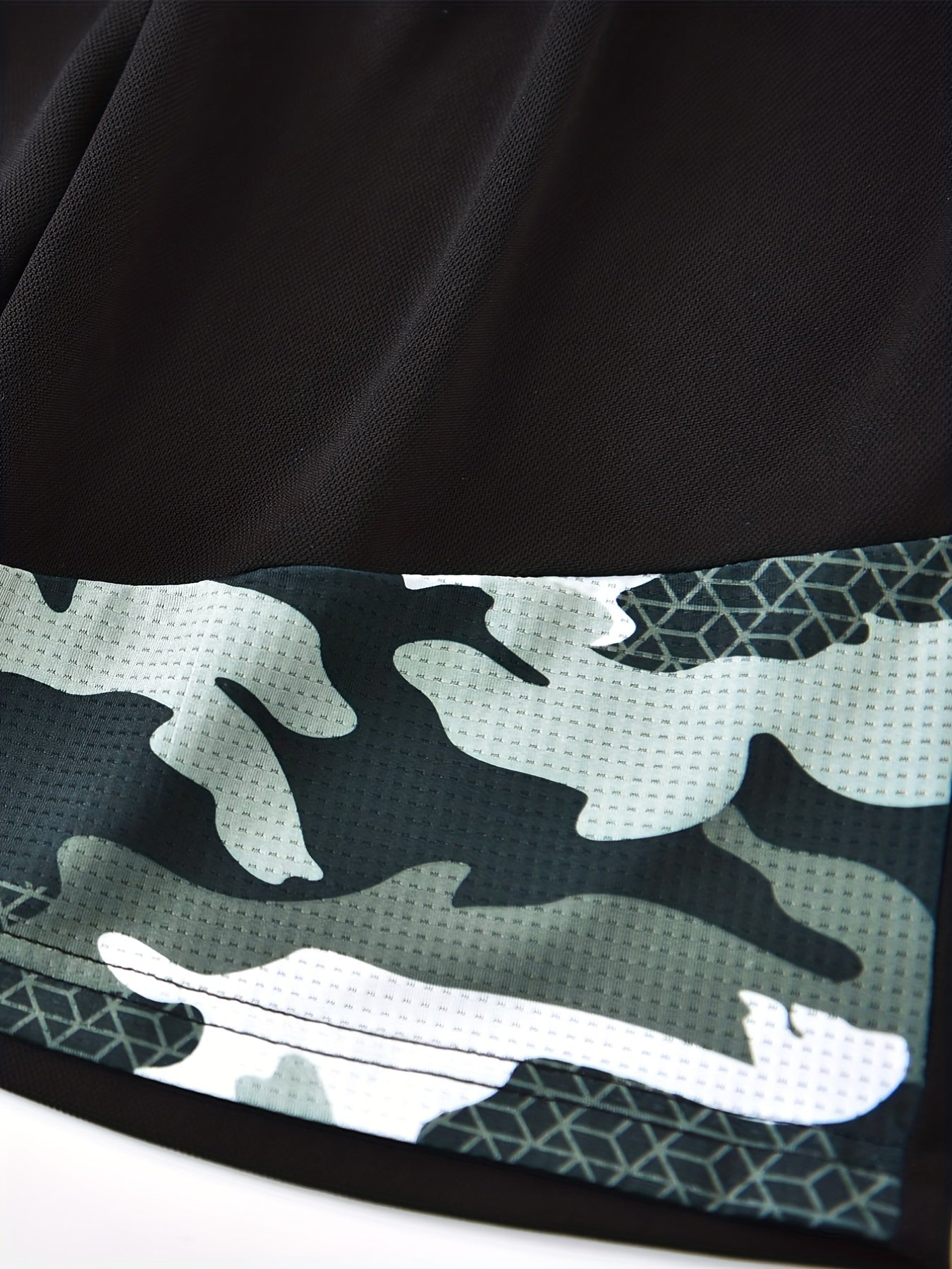 2 Boys Camo Gym Shorts Quick Dry Lightweight Athletic Training Running