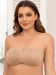  Strapless Underwire Minimizer Bandeau Bra