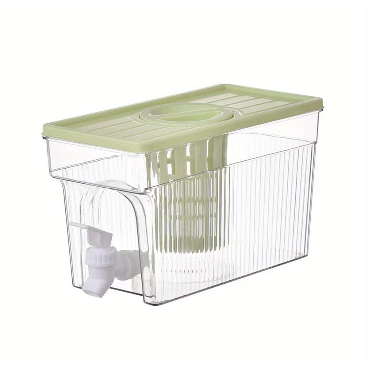 Large Capacity Beverage Dispenser with Infuser for Cold Drinks, Tea, Juice