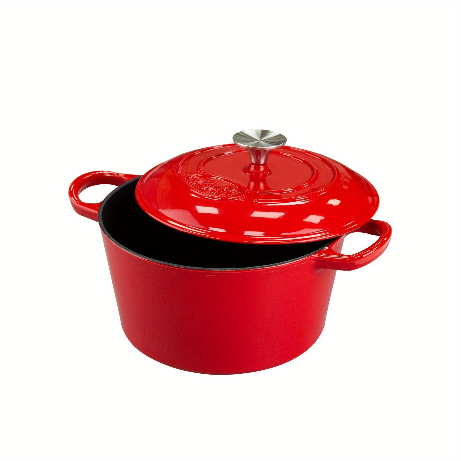 Enameled Cast Iron Dutch Oven With Lid 23cm 3.7L 4QT