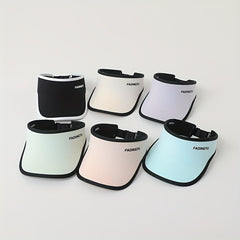 Kids' Ice Silk Gradient Sun Hat for Summer Vacation