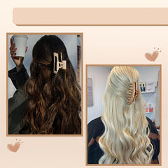 Matte Large Hair Claw Clips for Thick Hair