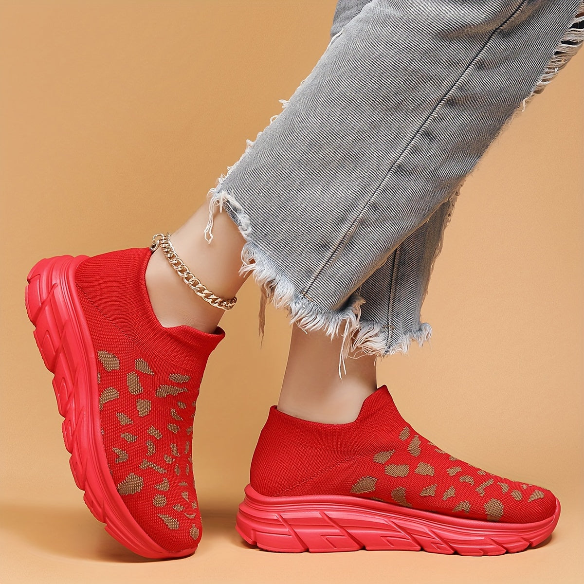 Women's Heighten Breathable Woven Shoes Non Slip Sneakers Running Shoes