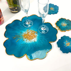 Glitter Foil Flake Resin Epoxy Mold Art Decoration Golden Foil Non Fading
