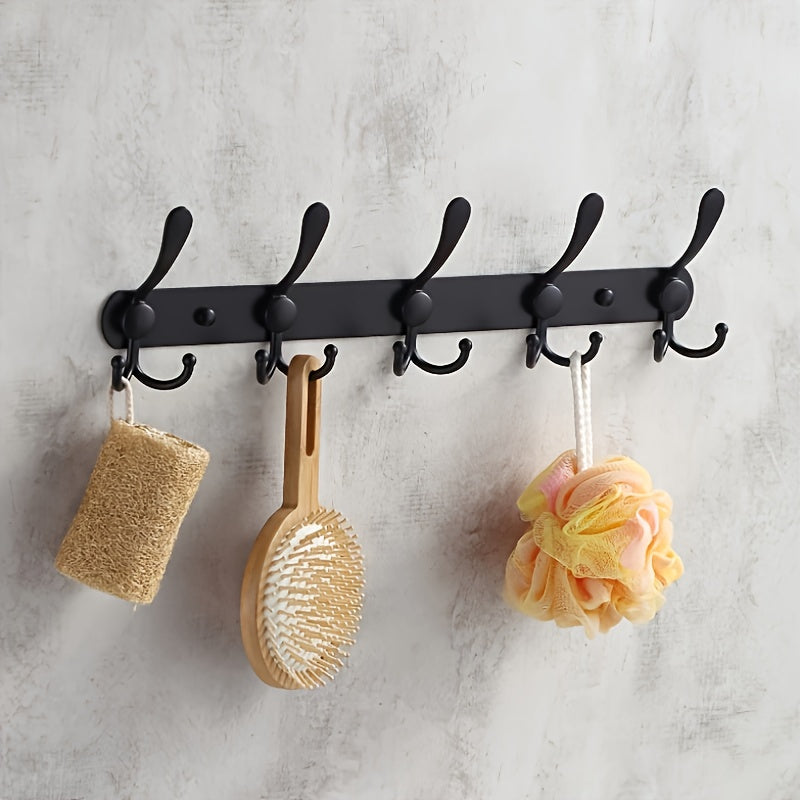 10pcs Wall Hanging Coat Hook Towel Hat Storage Hook