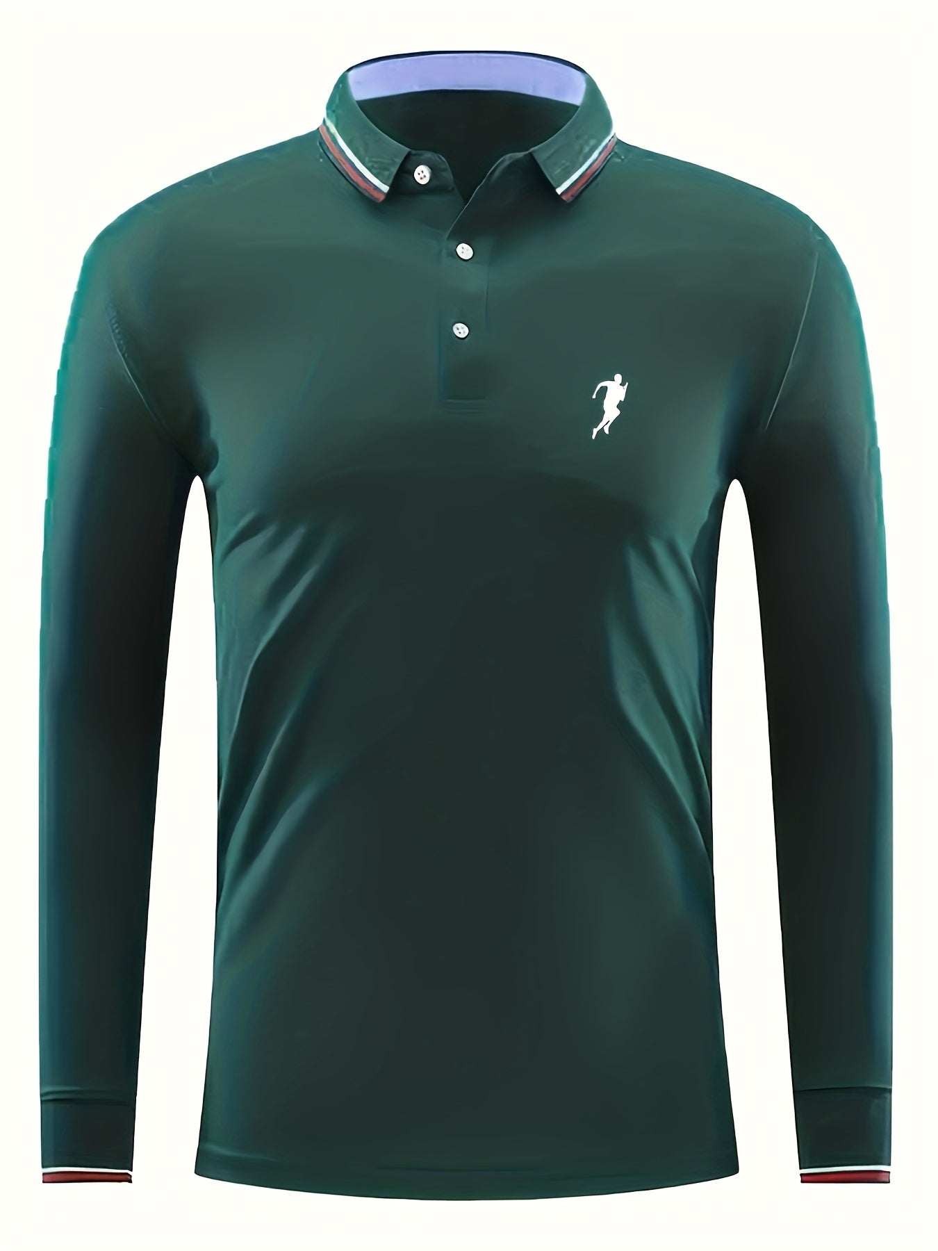 Men's Running Print Shirt Casual Long Sleeve Shirt for Outdoor Spring Fall