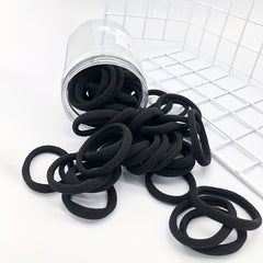 50pcs Elastic Hair Tie Candy Hair Ring Ponytail Holder Hair Accessories