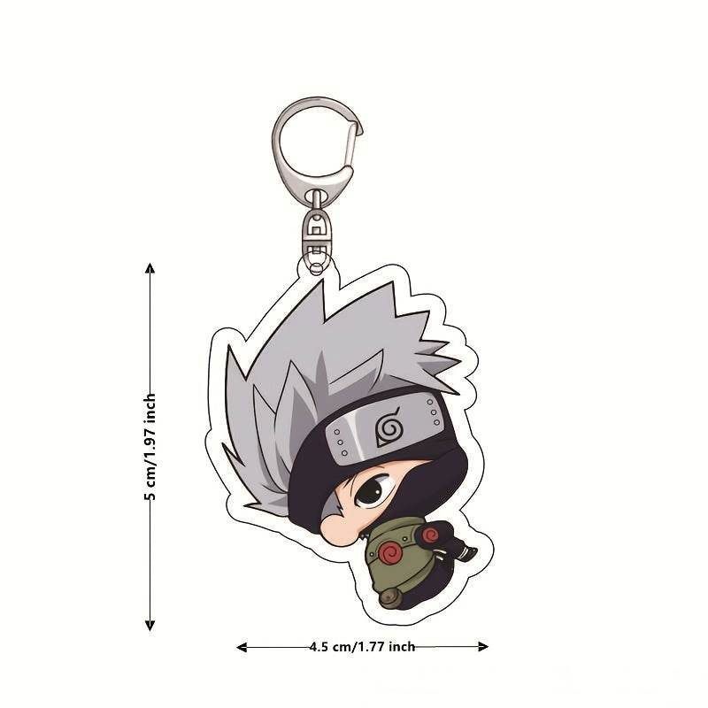 Demon Keychain Slayer Decor Pendant Anime Cosplay Key Ring