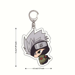 Demon Keychain Slayer Decor Pendant Anime Cosplay Key Ring