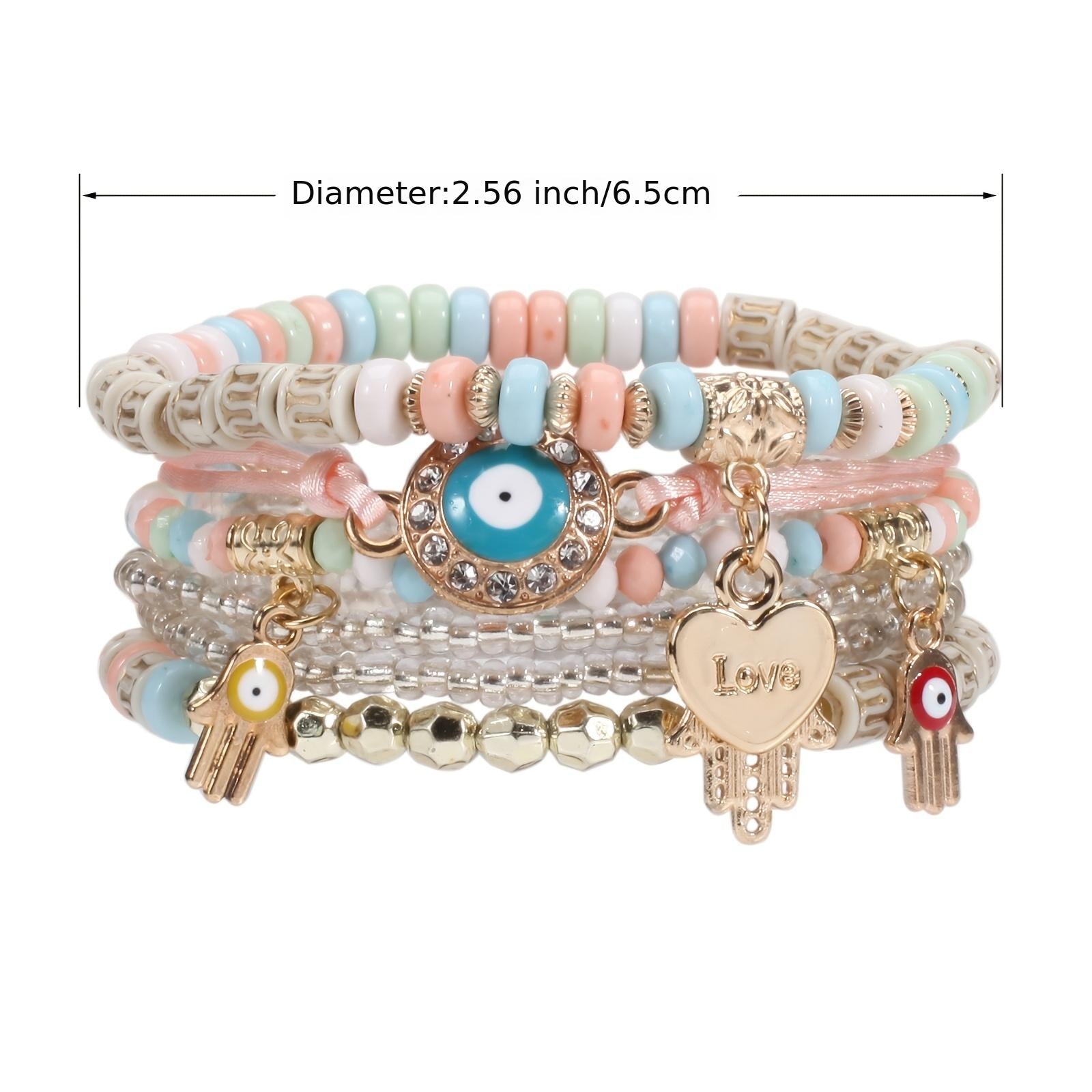 Bohemian Eye Hand Women Bracelets