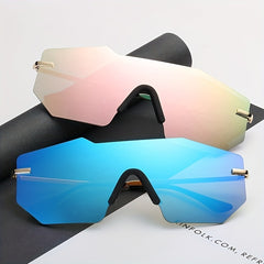 Polygon One Piece Lens Sunglasses for Men