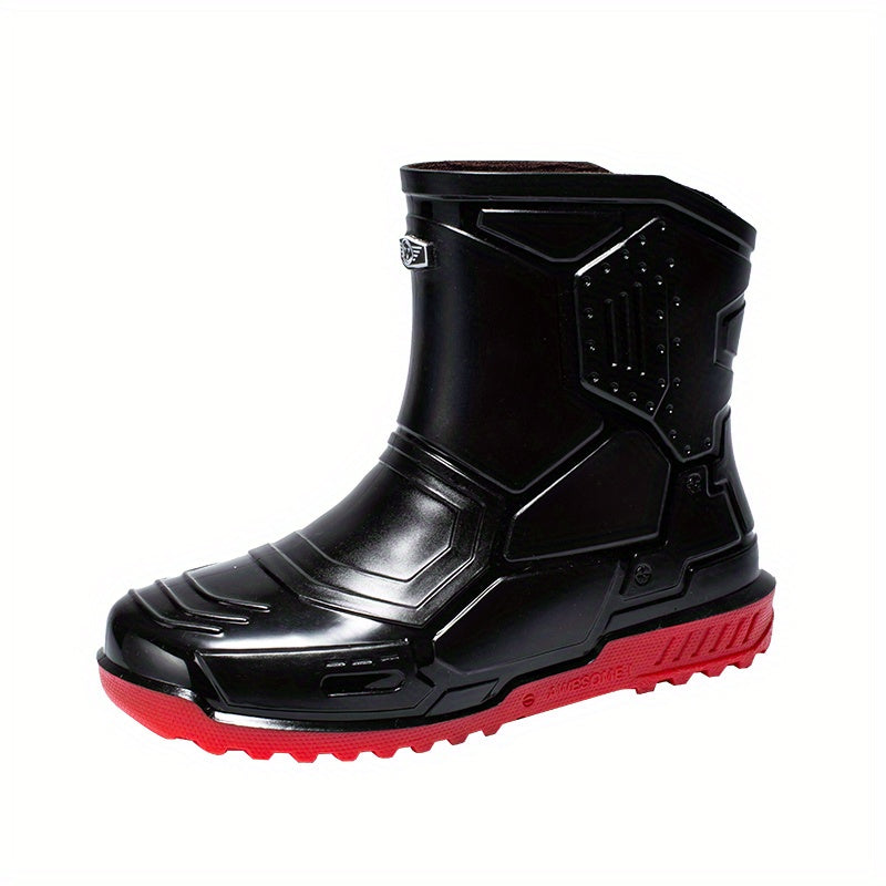 Women's Waterproof Rain Boots Anti-skid Slip On Outdoor Shoes