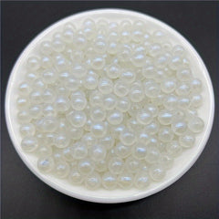 100 Pcs Round Shape Acrylic Spacer Beads for Jewelry Making DIY