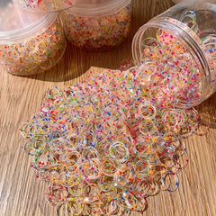 1000 Elastic Rubber Bands Ponytail Holder Bridal Hair Accessories