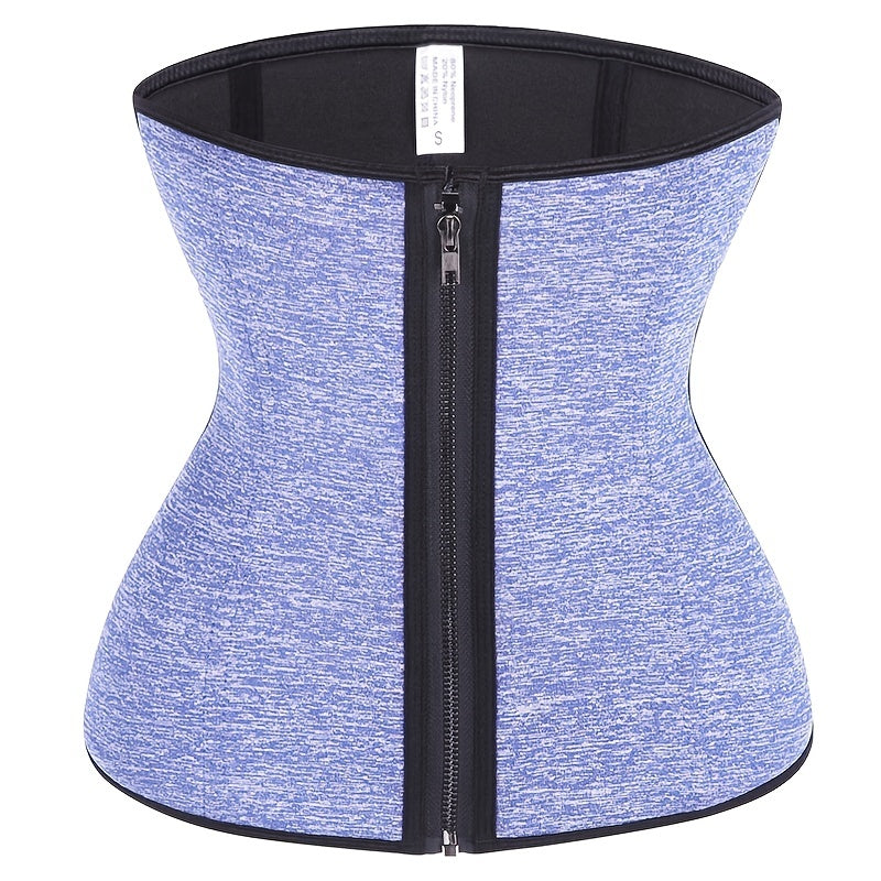 Zipper Waist Trainer Tummy Control Belly Belt Women's Shapewear