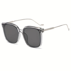 Men Square Frame Sunglasses UV Protection Summer Sunglasses