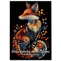 Relax Animal Coloring Book for Adults - Perfect Gift for Friends