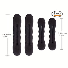 4pcs Bun Maker Hair Styling Tools Girls Hair Accessories