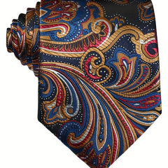 Men's Classic Floral Necktie Patterned Tie Business Party Wedding
