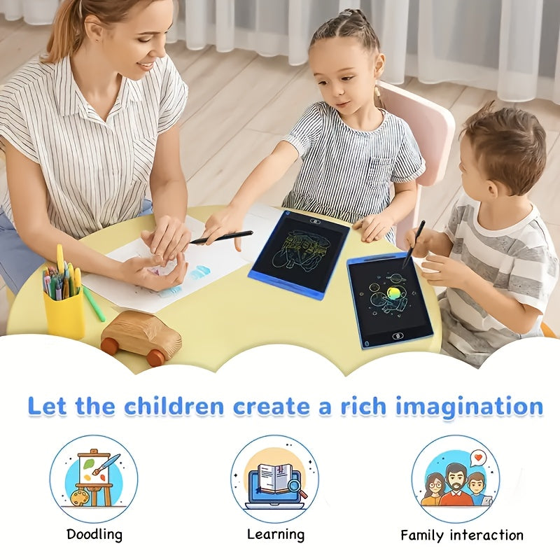 Kids LCD Writing Tablet Reusable Erasable Drawing Tablet Educational Toy
