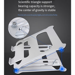 Portable Aluminum Alloy Notebook Stand Radiator