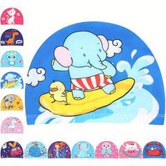 Mermaid Pony Swim Cap - Waterproof & Ear Protective Hat