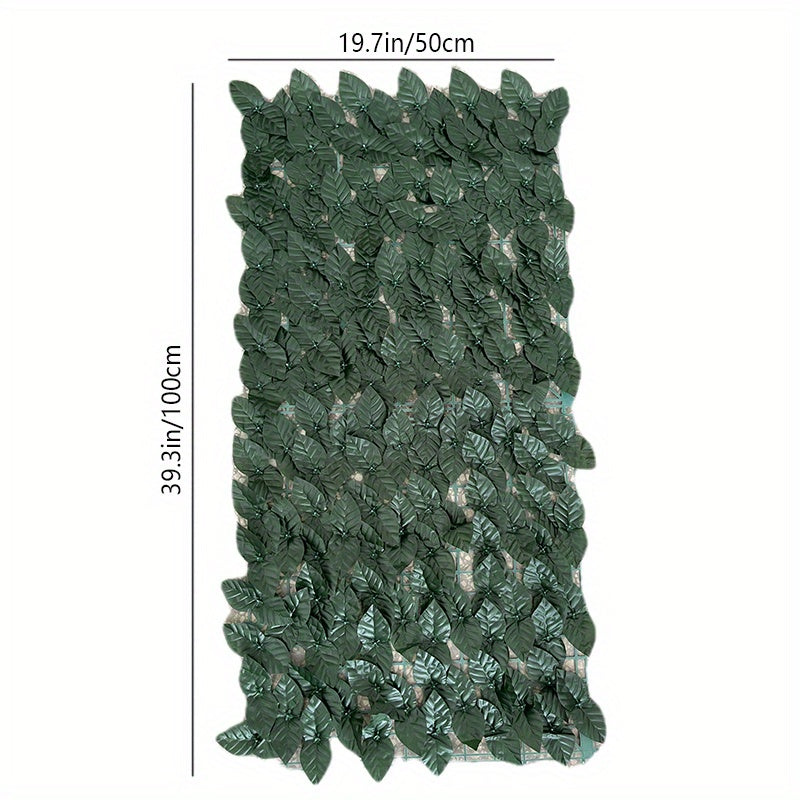 Artificial Ivy Privacy Fence - Decorative Outdoor Garden Wall Fence